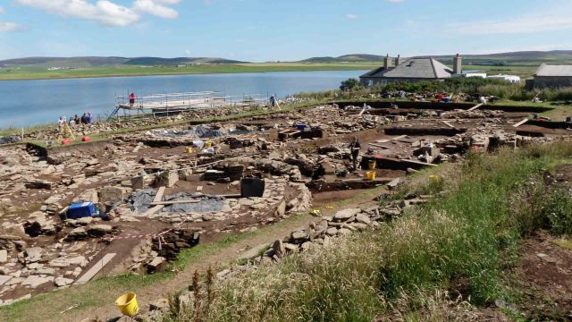 Orkney: Ness of Brodgar Neolithic excavations